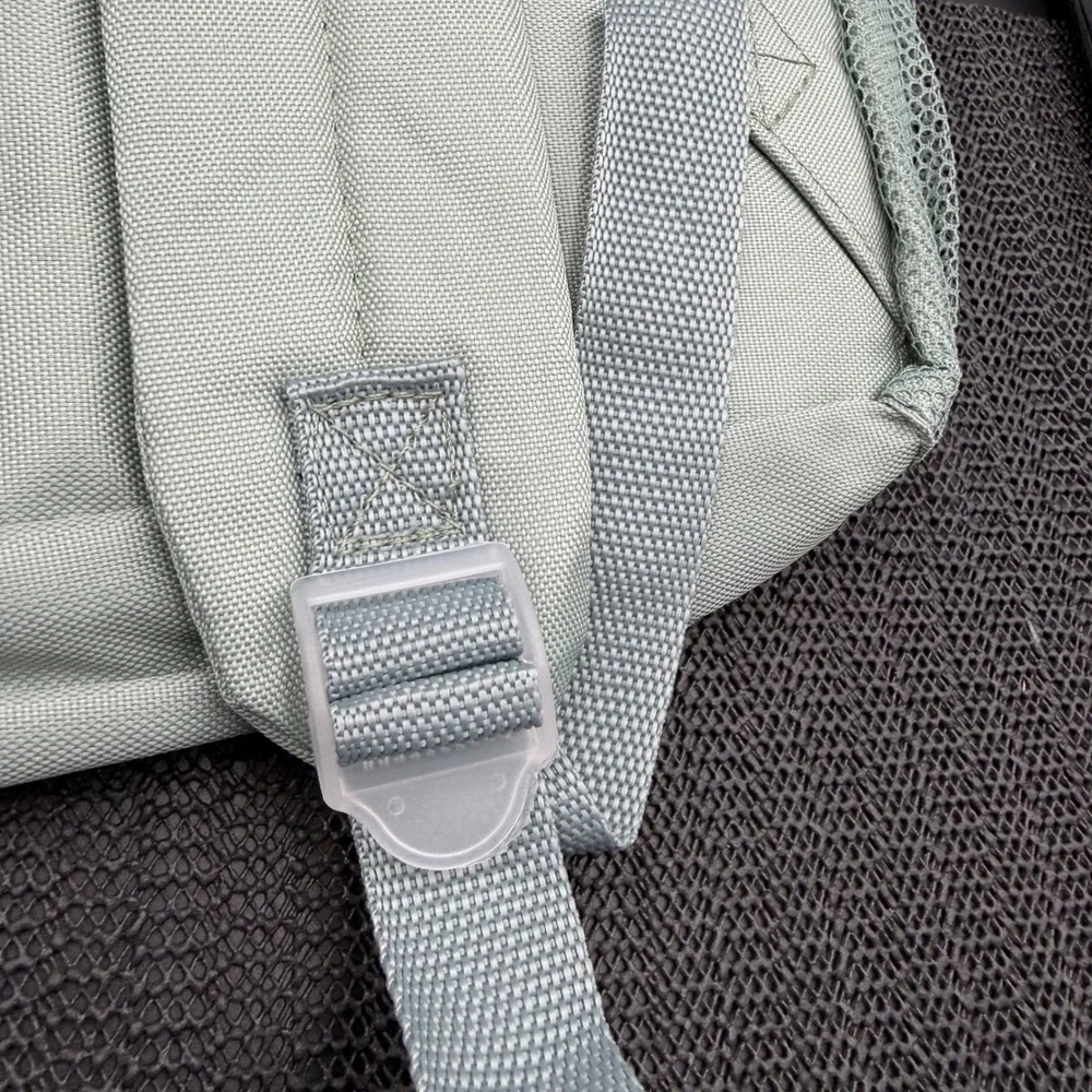 Deal Worthy Sage Green 15 Inch Laptop Backpack Recycled Polyester 069109512